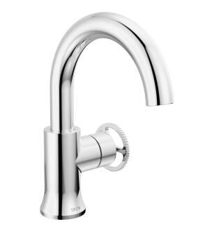 Delta Trinsic® 558HAR-DST Single Handle Bathroom Faucet in Chrome