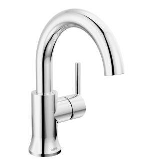 Delta Trinsic® 559HAR-DST Single Handle Bathroom Faucet in Chrome