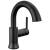 Delta Trinsic® 559HAR-BLPD-DST Single Handle Pull Down Bathroom Faucet in Matte Black
