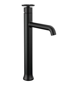 Delta Trinsic® 758-BL-DST Single Handle Vessel Bathroom Faucet in Matte Black