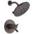 Delta Trinsic® T17T259-RBH2O TempAssure® 17T Series H2Okinetic® Shower Trim in Venetian Bronze