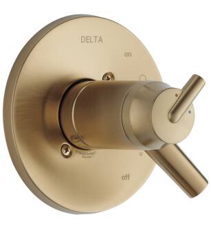 Delta Trinsic® T17T059-CZ TempAssure® 17T Series Valve Only Trim in Champagne Bronze