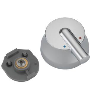 Delta Trinsic® RP79574 Temperature Knob & Cover - 17T Series in Chrome