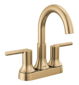 Delta Trinsic® 2559-CZMPU-DST Two Handle Centerset Bathroom Faucet in Champagne Bronze