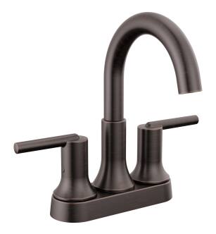 Delta Trinsic® 2559-RBMPU-DST Two Handle Centerset Bathroom Faucet in Venetian Bronze