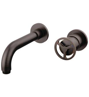 Delta Trinsic® T3558LF-RBWL Two Handle Wall Mount Bathroom Faucet Trim in Venetian Bronze