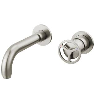 Delta Trinsic® T3558LF-SSWL Two Handle Wall Mount Bathroom Faucet Trim in Stainless
