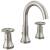 Delta Trinsic® 3558-SSMPU-DST Two Handle Widespread Bathroom Faucet in Stainless