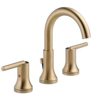 Delta Trinsic® 3559-CZMPU-DST Two Handle Widespread Bathroom Faucet in Champagne Bronze