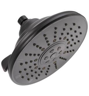Delta Universal Showering Components 52680-RB 3-Setting Raincan Shower Head in Venetian Bronze