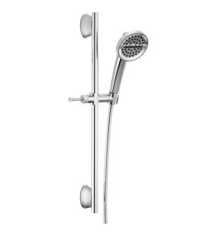 Delta Universal Showering Components 51386-PR 3-Setting Slide Bar Handshower in Lumicoat Chrome