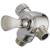 Delta Universal Showering Components U4929-PN-PK 3-Way Shower Arm Diverter for Hand Shower in Polished Nickel