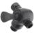 Delta Universal Showering Components U4929-RB-PK 3-Way Shower Arm Diverter for Hand Shower in Venetian Bronze