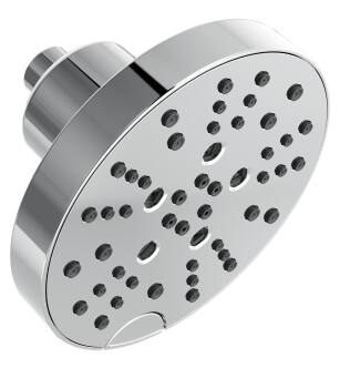 Delta Universal Showering Components 52668-PR 5-Setting H2OKinetic Round Cont Raincan in Lumicoat Chrome