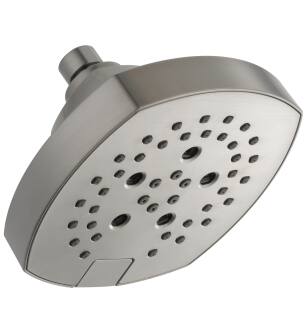 Delta Universal Showering Components 52663-SS 5-Setting H2Okinetic Shower Head in Stainless