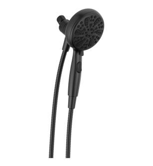 Delta Universal Showering Components 75609BL 6-Setting SureDock Magnetic Hand Shower in Matte Black