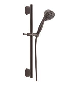 Delta Universal Showering Components 51589-RB 7-Setting Slide Bar Hand Shower in Venetian Bronze