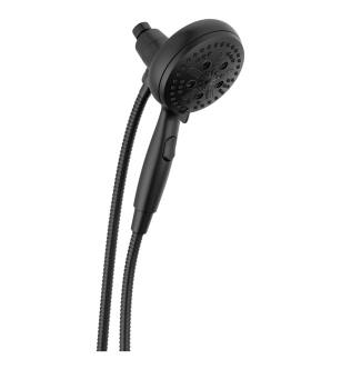 Delta Universal Showering Components 54810-BL-PK 7-Setting SureDock Magnetic Hand Shower in Matte Black
