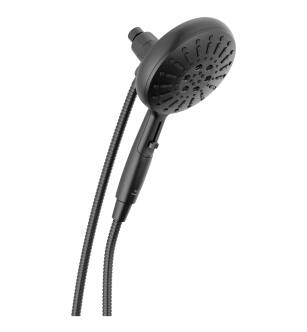 Delta Universal Showering Components 54910-BL-PK 7-Setting SureDock Magnetic Hand Shower in Matte Black