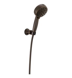 Delta Universal Showering Components 55884-RB 7-Setting Wall Mount Hand Shower with Cleaning spray in Venetian Bronze