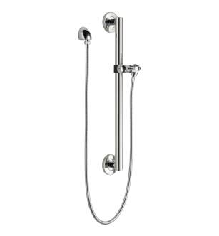 Delta Universal Showering Components 51600 Adjustable Slide Bar / Grab Bar Assembly with Elbow in Chrome