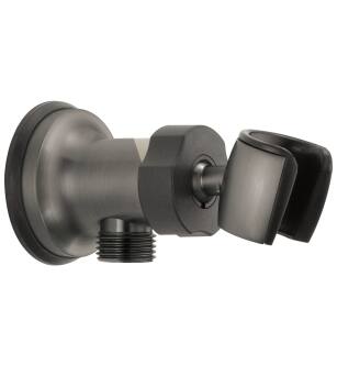 Delta Universal Showering Components U4985-KS-PK Adjustable Wall Mount Elbow in Black Stainless