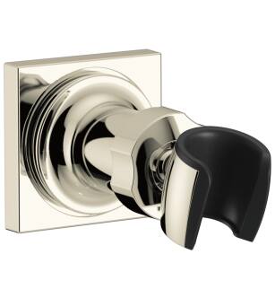 Universal Showering U4010-PN-PR-PK Adjustable Wall Mount For Hand Shower In Lumicoat Polished Nickel