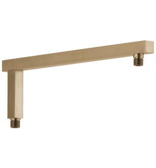 Delta Universal Showering Components RP100815CZPR Angular Overhead Shower Arm in Lumicoat Champagne Bronze