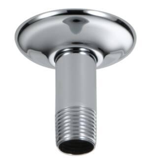 Delta Universal Showering Components U4996 Ceiling Mount Shower Arm & Flange in Chrome