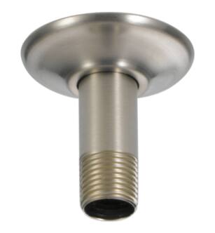 Delta Universal Showering Components U4996-SS Ceiling Mount Shower Arm & Flange in Stainless