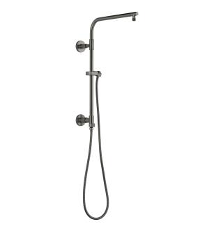 Delta Universal Showering Components 58810-KS-PR Emerge® 18" Round Shower Column in Lumicoat Black Stainless