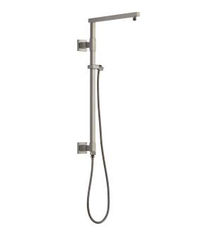 7-Setting Wall Mount Hand Shower with Cleaning Spray in Lumicoat