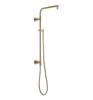 Delta Universal Showering Components 58820-CZ-PR Emerge® 26" Round Shower Column in Lumicoat Champagne Bronze
