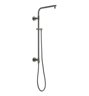 Delta Universal Showering Components 58820-KS-PR Emerge® 26" Round Shower Column in Lumicoat Black Stainless