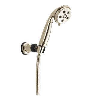 Delta Universal Showering Components 55433-PN H2Okinetic® 3-Setting Adjustable Wall Mount Hand Shower in Polished Nickel