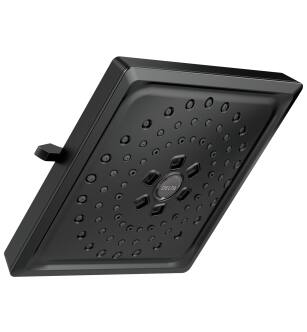 Delta Universal Showering Components 52684-BL H2Okinetic® 3-Setting Raincan Shower Head in Matte Black