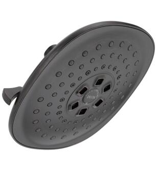 Delta Universal Showering Components 52686-RB H2Okinetic® 3-Setting Raincan Shower Head in Venetian Bronze