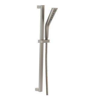 Delta Universal Showering Components 51799-SS H2Okinetic® 3-Setting Slide Bar Hand Shower in Stainless