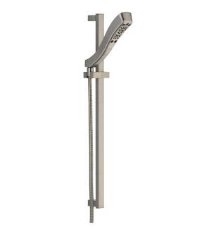 Delta Universal Showering Components 51552-SS H2Okinetic® 4-Setting Slide Bar Hand Shower in Stainless