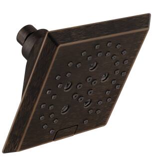 Delta Universal Showering Components 52664-RB H2Okinetic® 5-Setting Angular Modern Raincan Shower Head in Venetian Bronze