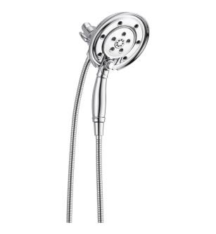 Delta Universal Showering Components 58471-PK H2Okinetic® In2ition® 4-Setting Two-in-One Shower in Chrome