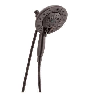 Delta Universal Showering Components 58480-RB-PK H2Okinetic® In2ition® 5-Setting Two-in-One Shower in Venetian Bronze