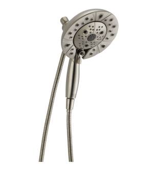 Delta Universal Showering Components 58480-SS-PK H2Okinetic® In2ition® 5-Setting Two-in-One Shower in Stainless