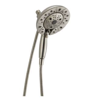 Delta Universal Showering Components 58480-SS-PR-PK H2Okinetic® In2ition® 5-Setting Two-in-One Shower in Lumicoat Stainless