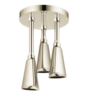 Delta Universal Showering Components 57140-PN H2Okinetic® Pendant Raincan Shower Head in Polished Nickel