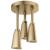 Delta Universal Showering Components 57140-CZ25-L H2Okinetic® Pendant Raincan Shower Head with LED Light in Champagne Bronze