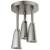 Delta Universal Showering Components 57140-SS25-L H2Okinetic® Pendant Raincan Shower Head with LED Light in Stainless
