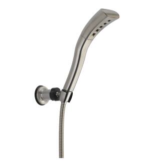 Delta Universal Showering Components 55421-SS H2Okinetic® Single-Setting Adjustable Wall Mount Hand Shower in Stainless