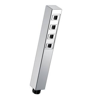 Delta Universal Showering Components 59567-PR-PK H2Okinetic® Single-Setting Hand Shower in Lumicoat Chrome