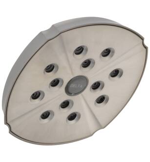 Delta Universal Showering Components RP61265SS H2Okinetic® Single-Setting Raincan Shower Head in Stainless